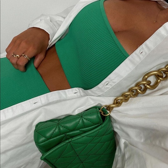 Zara set seamless bike short and crop top - Picture 6 of 13